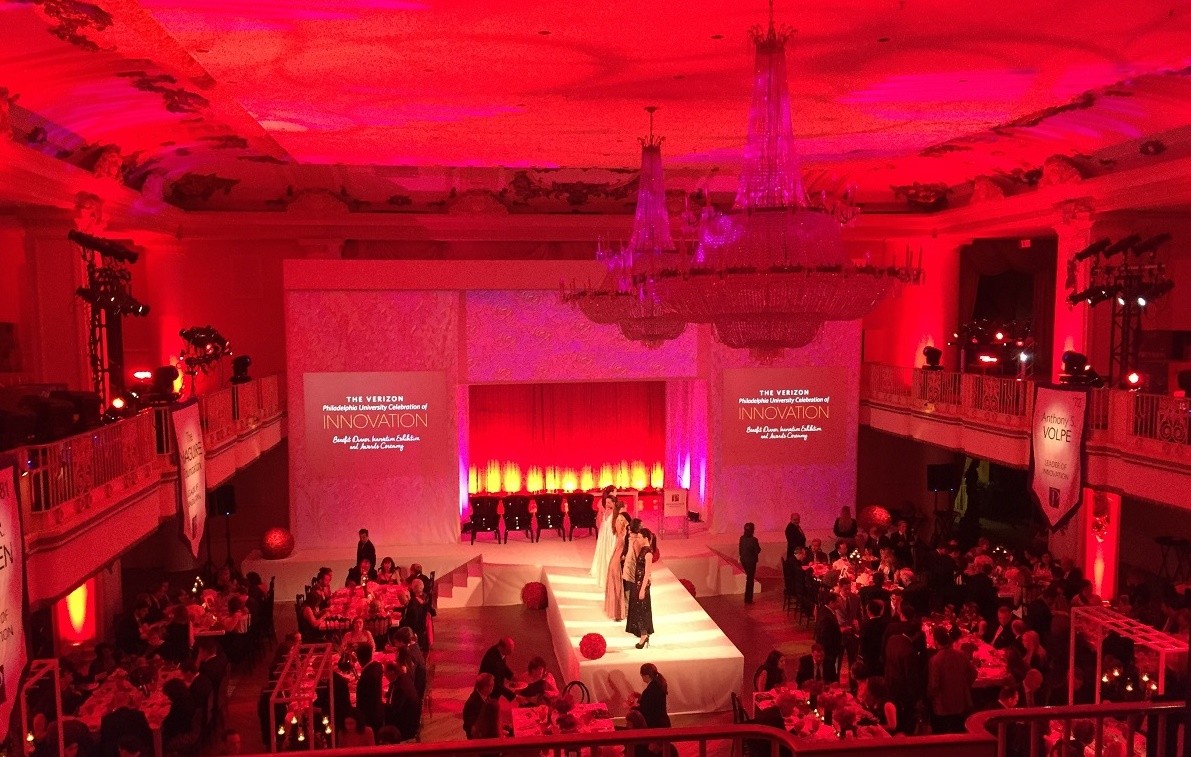 Red Ballroom Evening of Innovation Philadelphia Event Design Evantine Design 8