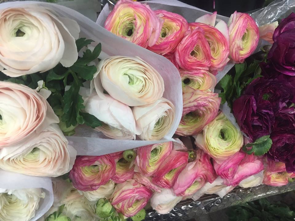 Ranunculus Floral Market New York Evantine Design Brian Kappra Floral Designer