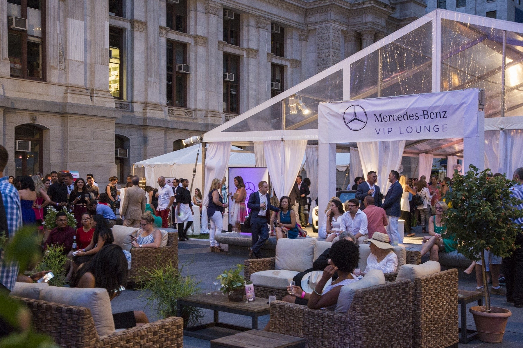 Best of Philly Mercedes Lounge Corporate Event Planning Evantine Design