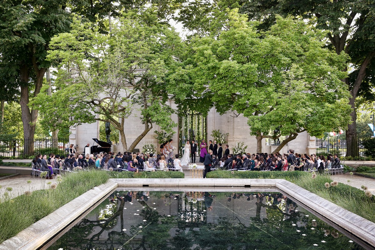 Rodin Museum Weddings Philadelphia Event Designers Evantine Design Marie Labbancz