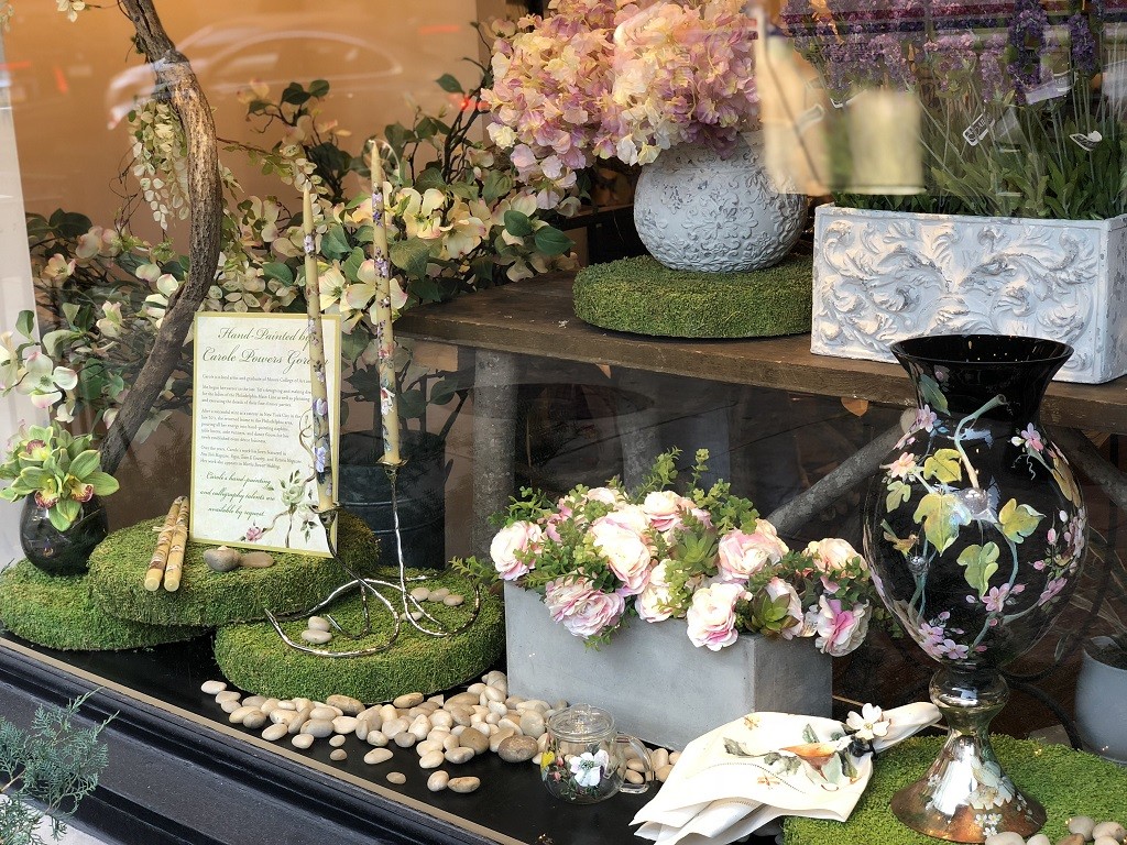 Carole Powers Gordon Hand Painted Event Accessories Evantine Design Philadelphia Wedding Designers 11