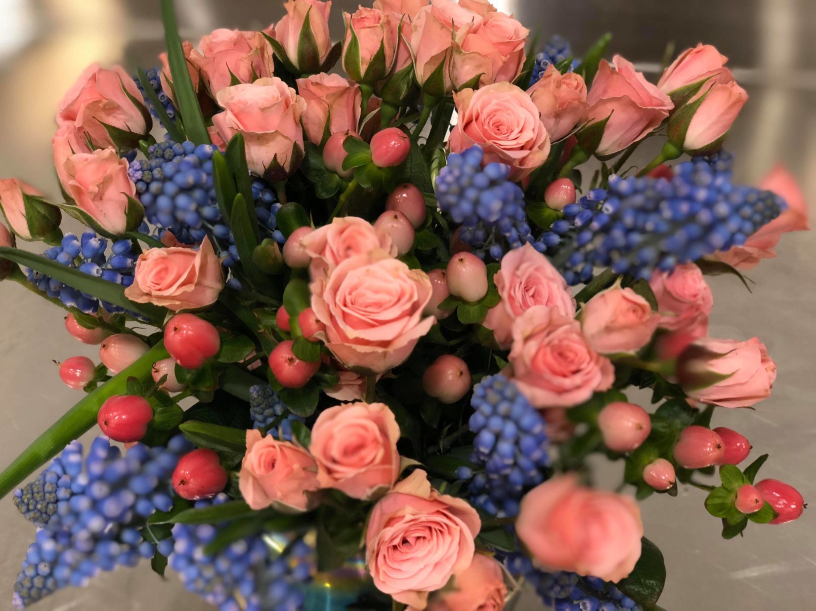 Pink Valentine’s Day Bouquets Shop Evantine Design Philadelphia Florist