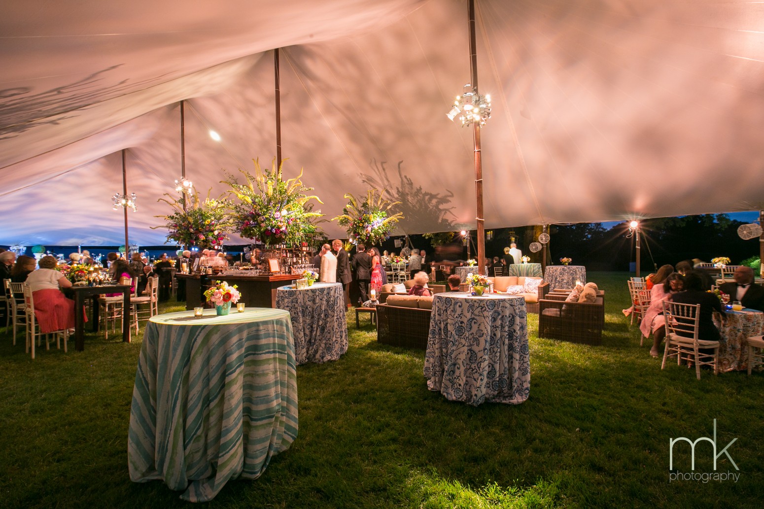 tented summer parties maryland party planners evantine design event designersCollier_558