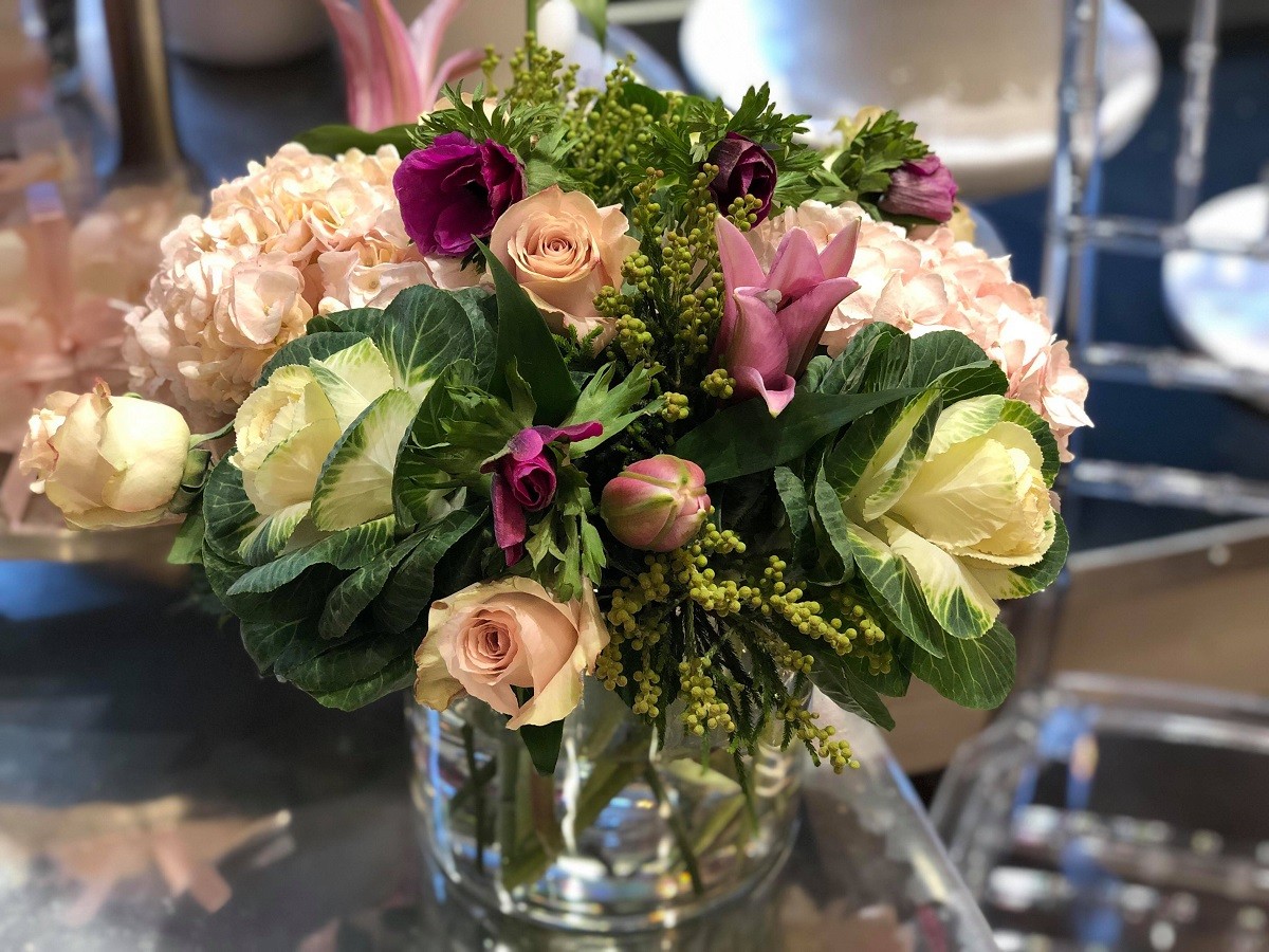 pastel flower arrangements shop evantine design philadelphia florists
