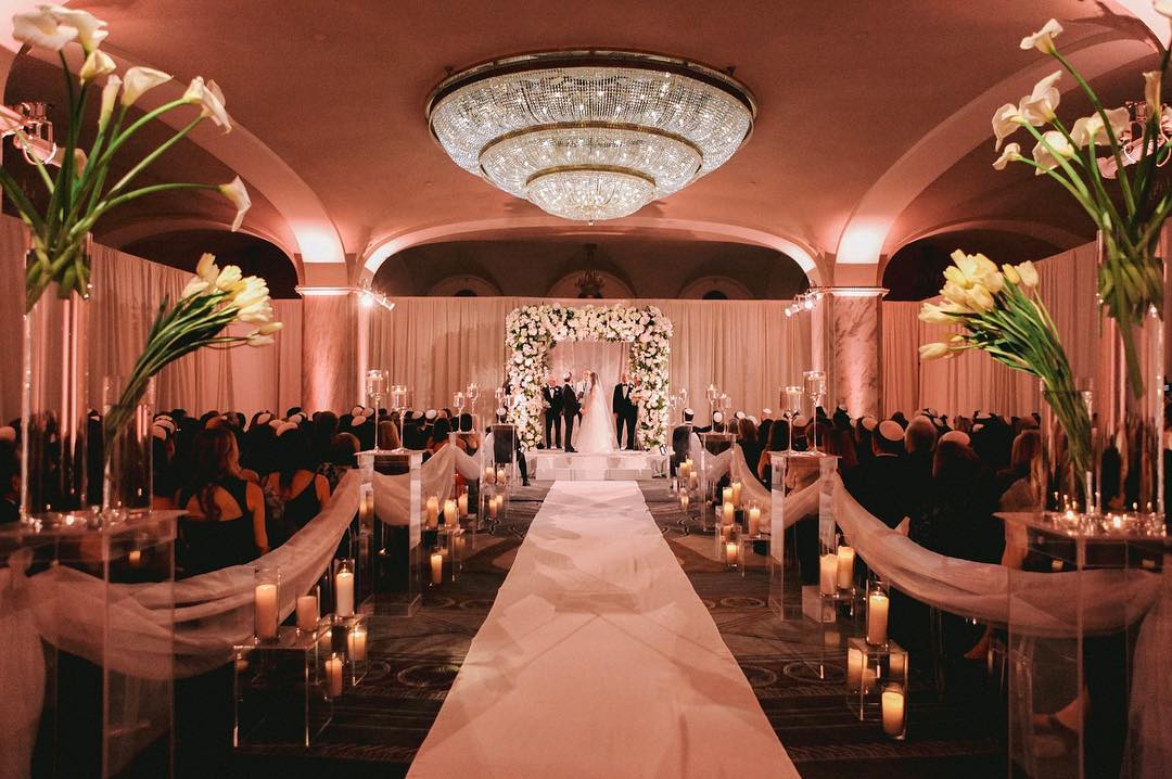 jewish wedding ceremony floral chuppah philadelphia event decorator evantine design sarah dicicco photo 9