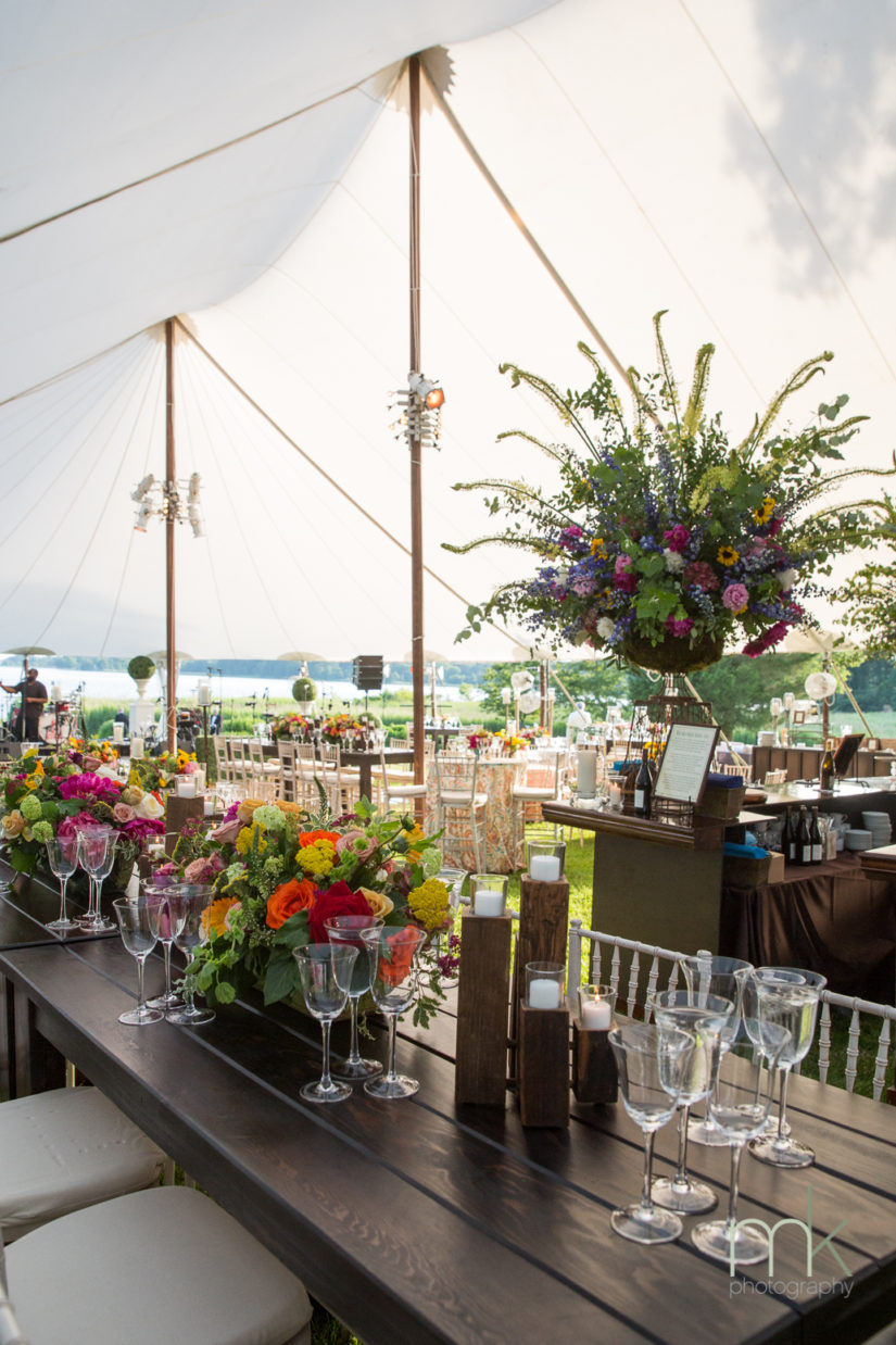 tented summer parties maryland party planners evantine design event designers 8 comegys bight house 232